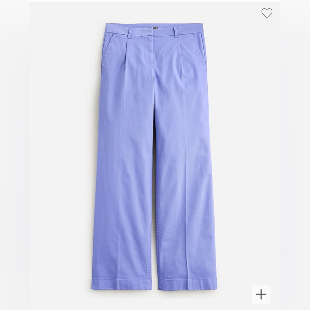 J. Crew purple Capeside Chinos, Size 2
